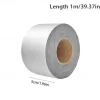 1 Roll Waterproof Tape High Temperature Resistance Aluminum Foil Thicken Butyl Tape Wall Pool Roof Crack Duct Repair Sealed Self Tape