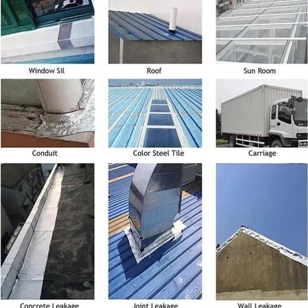 1 Roll Waterproof Tape High Temperature Resistance Aluminum Foil Thicken Butyl Tape Wall Pool Roof Crack Duct Repair Sealed Self Tape