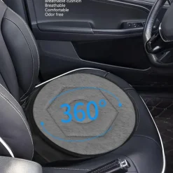 360 Rotating Seat Cushion for Car, Rotating Seat Cushion Elderly for Car, 360 Rotating Swivel Car Seat Non Slip Cushion
