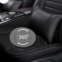 360 Rotating Seat Cushion for Car, Rotating Seat Cushion Elderly for Car, 360 Rotating Swivel Car Seat Non Slip Cushion