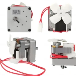 1.6/2.0 RPM Auger Motor Replacement Parts, Compatible with Traeger, Pit Boss, and Camp Chef, Wood Pellet Grill Smokers, Universal Barbecue Auger Motor Replacement 120V 60Hz 2 Pole
