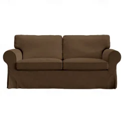 2 Seat Sofa Cover or 2 Seat Sofa Bed Cover with Cushion Covers and Backrest Covers For Ektorp Couch Slipcover Washable Furniture Protector LITB PRIME cover Ektcover