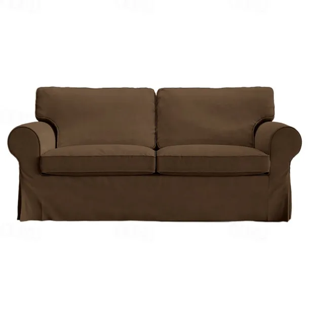 2 Seat Sofa Cover or 2 Seat Sofa Bed Cover with Cushion Covers and Backrest Covers For Ektorp Couch Slipcover Washable Furniture Protector LITB PRIME cover Ektcover