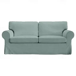 2 Seat Sofa Cover or 2 Seat Sofa Bed Cover with Cushion Covers and Backrest Covers For Ektorp Couch Slipcover Washable Furniture Protector LITB PRIME cover Ektcover