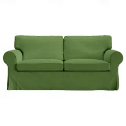 2 Seat Sofa Cover or 2 Seat Sofa Bed Cover with Cushion Covers and Backrest Covers For Ektorp Couch Slipcover Washable Furniture Protector LITB PRIME cover Ektcover