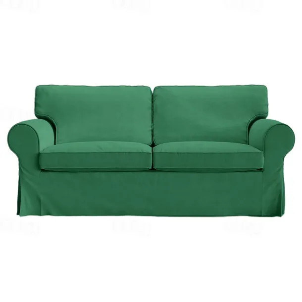 2 Seat Sofa Cover or 2 Seat Sofa Bed Cover with Cushion Covers and Backrest Covers For Ektorp Couch Slipcover Washable Furniture Protector LITB PRIME cover Ektcover