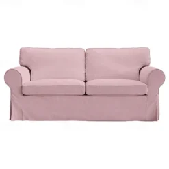 2 Seat Sofa Cover or 2 Seat Sofa Bed Cover with Cushion Covers and Backrest Covers For Ektorp Couch Slipcover Washable Furniture Protector LITB PRIME cover Ektcover