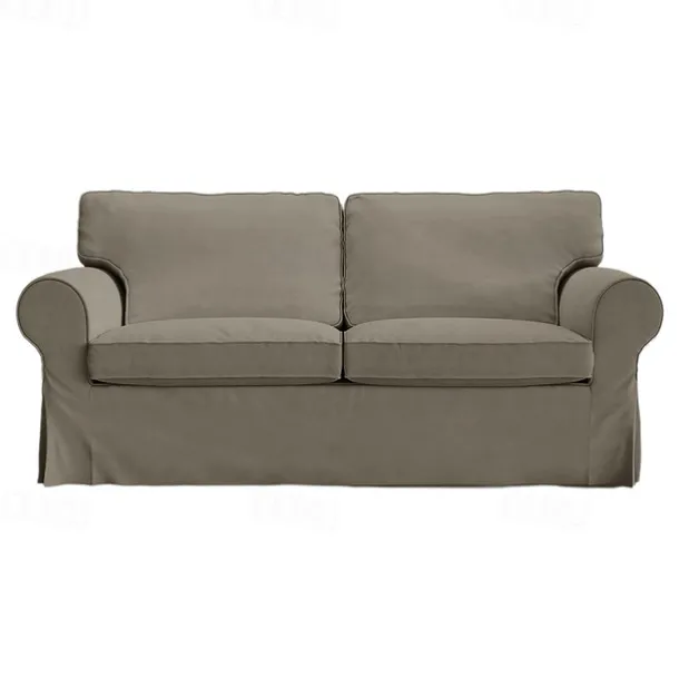 2 Seat Sofa Cover or 2 Seat Sofa Bed Cover with Cushion Covers and Backrest Covers For Ektorp Couch Slipcover Washable Furniture Protector LITB PRIME cover Ektcover