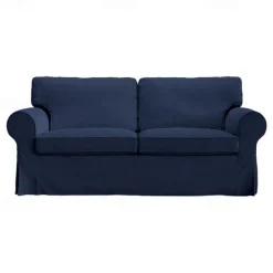 2 Seat Sofa Cover or 2 Seat Sofa Bed Cover with Cushion Covers and Backrest Covers For Ektorp Couch Slipcover Washable Furniture Protector LITB PRIME cover Ektcover