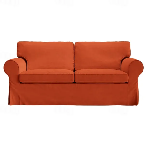 2 Seat Sofa Cover or 2 Seat Sofa Bed Cover with Cushion Covers and Backrest Covers For Ektorp Couch Slipcover Washable Furniture Protector LITB PRIME cover Ektcover