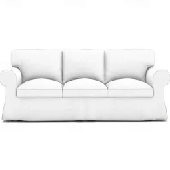 3 Seater Sofa Cover, Cotton Couch Cover with 3 Cushion Cover and 3 Backrest Cover For Ektorp Slipcover Washable Furniture Protector LITB PRIME cover Ektcover