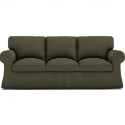 3 Seater Sofa Cover, Cotton Couch Cover with 3 Cushion Cover and 3 Backrest Cover For Ektorp Slipcover Washable Furniture Protector LITB PRIME cover Ektcover