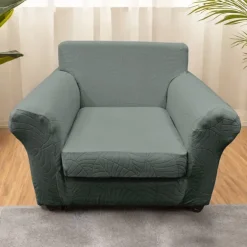 1 Seater Sofa Cover Stylish and Durable Slipcover Perfect for Protecting Your Furniture and Enhancing Your Living Room Decor Ideal for Small Spaces