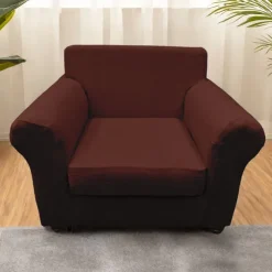 1 Seater Sofa Cover Stylish and Durable Slipcover Perfect for Protecting Your Furniture and Enhancing Your Living Room Decor Ideal for Small Spaces