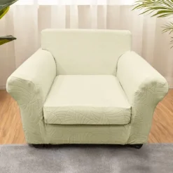 1 Seater Sofa Cover Stylish and Durable Slipcover Perfect for Protecting Your Furniture and Enhancing Your Living Room Decor Ideal for Small Spaces
