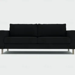 3 Seater Velvet Sofa Cover Solid Color Quilted Velvet Slipcovers KARLcover LITB PRIME cover