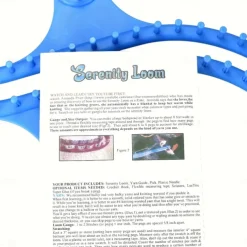 1 Set Deluxe Knitting Loom Kit - Create Beautiful Hats, Scarves, Shawls, Sweaters, Socks, and Blankets with Ease - DIY Yarn Craft Kit with Hooks, Available in Pink and Blue Colors