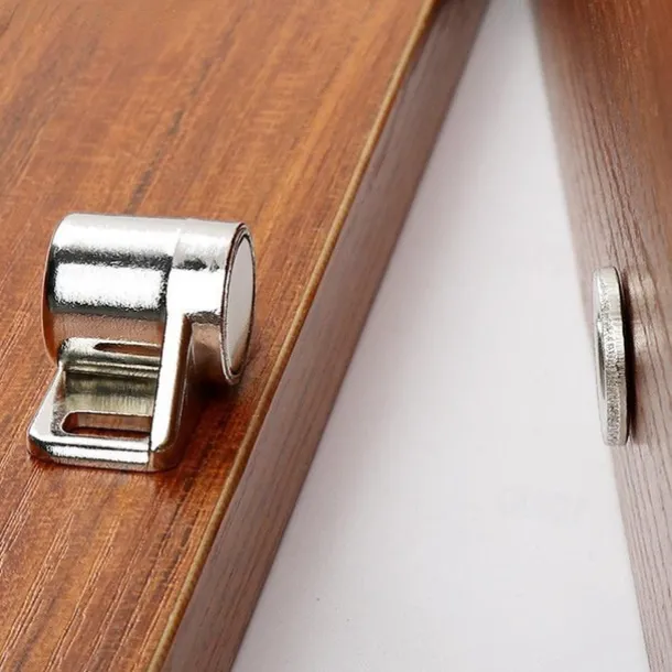 1 Set, Magnet Cabinet Door Catch, Magnetic Furniture Door Stopper, Strong Powerful Neodymium Magnets Latch Cabinet Catches Furniture Accessories