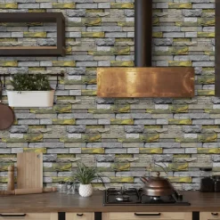 6/12/36 Sheets White Tile Stickers, Peel and Stick Vinyl Backsplash Tiles Self Adhesive Waterproof Oilproof Tiles Retro Style DIY Home Decor for Kitchen Bathroom