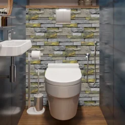 6/12/36 Sheets White Tile Stickers, Peel and Stick Vinyl Backsplash Tiles Self Adhesive Waterproof Oilproof Tiles Retro Style DIY Home Decor for Kitchen Bathroom