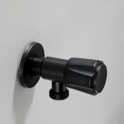 304 Stainless Steel ABS Hand-held Bidet Simple Black Shower Sprayer Wash Butt Hand Wash Black Toilet Companion Spray Gun