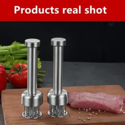 304 Stainless Steel Loose Meat Needle Meat Tenderizer Household Quick Insert Beef Artifact Loose Meat Hammer Steak Kitchen Tool
