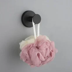 304 Stainless Steel Suction Cup Hooks for Shower, Bathroom, Kitchen, Glass Door, Mirror, Tile Loofah, Towel, Coat, Bath Robe