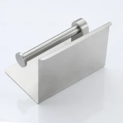 304 Stainless Steel Toilet Paper Rack Multi-Functional Storage Roll Paper Rack Thickened Panel Black Matte Brushed Matte Gold Matte Optional