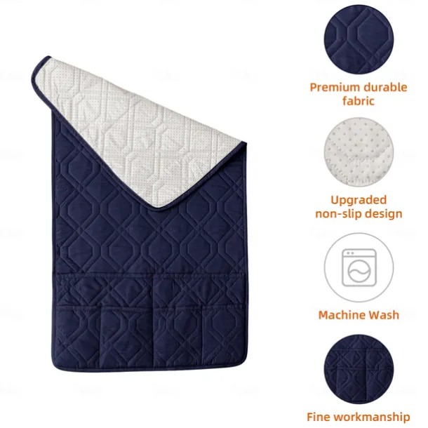 100% Waterproof Armrest Covers Backrest Set,Quilted Couch Arm Cover with One Side Pocket for 1/2/3 Recliner Seat Headrest Covers, Non-Slip Furniture Protector for Sofa Recliner Chair