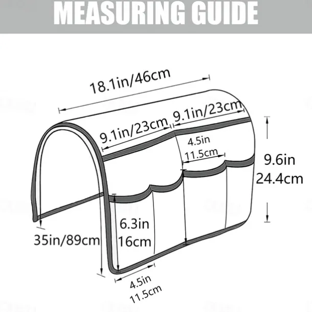 100% Waterproof Armrest Covers Backrest Set,Quilted Couch Arm Cover with One Side Pocket for 1/2/3 Recliner Seat Headrest Covers, Non-Slip Furniture Protector for Sofa Recliner Chair