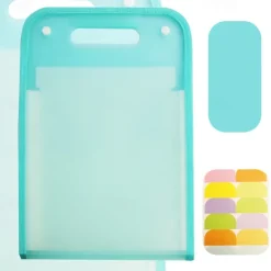 A4 File Folder Organizer,Back to School 13 Pockets Expanding Accordion Document Holder, Student Exam Paper Storage Bag