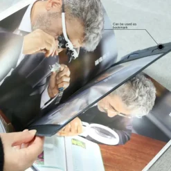 A4 Lenses Large Sheet Magnifier Magnifying Glass Book Reading Lens Page Glass Lens Magnification Aid Fresnel Lentes Magnifier