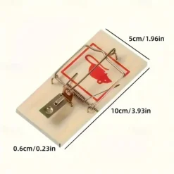 A Special Wooden Device for Catching Mice Tailored for Household Use