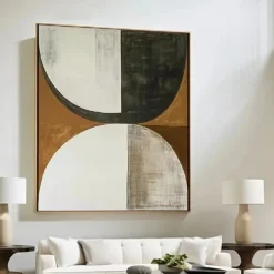 Abstract Brown Oil Painting on Canvas handmade Abstract Modern Hand Painting Wall Art hand Painted modern stone painting On Canvas painting abstract painting