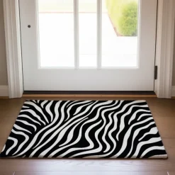 Abstract Line Doormat Floor Mats Washable Rugs Kitchen Mat Non-Slip Oil Proof Rug Indoor Outdoor Mat Bedroom Decor Bathroom Mat Entrance Rug