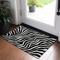 Abstract Line Doormat Floor Mats Washable Rugs Kitchen Mat Non-Slip Oil Proof Rug Indoor Outdoor Mat Bedroom Decor Bathroom Mat Entrance Rug