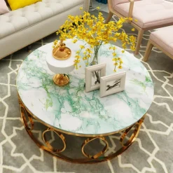 Abstract Marble Wallpaper Mural White Marble Wall Covering Sticker Peel and Stick Removable PVC/Vinyl Material Self Adhesive Wall Decor 300x60cm/118.1x23.62in for Living Room, Kitchen, Bathroom