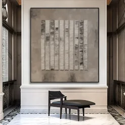 Abstract oil painting hand painted Beige Brown and Green Painting handmade Brown wabi sabi artwork oil painting hand painted Textured Oil Painting Beige Oil Painting Abstract Canvas Art Modern decor