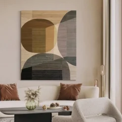 Abstract oil painting hand painted Beige Brown and Green Painting handmade Brown wabi sabi artwork oil painting hand painted Textured Oil Painting Beige Oil Painting Abstract Canvas Art Modern decor