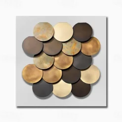 Abstract Wall Art Canvas Black Gold Geometric Prints and Posters Painting Modern Nordic Luxury Wall Art Living Room Home Decoration No Frame