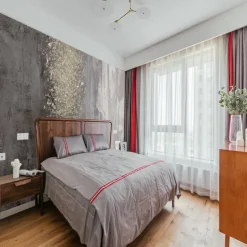 Abstract Wallpaper Mural Grey Wall Murals Covering Sticker Peel and Stick Removable PVC/Vinyl Material Self Adhesive/Adhesive Required Wall Decor for Living Room, Kitchen, Bathroom