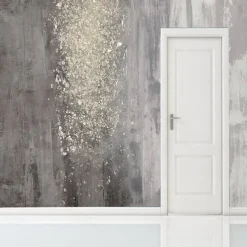 Abstract Wallpaper Mural Grey Wall Murals Covering Sticker Peel and Stick Removable PVC/Vinyl Material Self Adhesive/Adhesive Required Wall Decor for Living Room, Kitchen, Bathroom