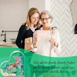 Acrylic Heart Plaque Christian Gifts For Women Men Faith Christmas Acrylic Paperweight Inspirational Religious Gifts Home Decor Room Decor Scene Decor Office Decor