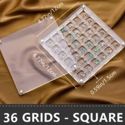 Acrylic Magnetic Seashell Display Box Premium Quality Stunning Showcase to Present and Protect Your Cherished Seashell Collection, Perfect for Home Decor or Gift Giving(Seashell Not Included)