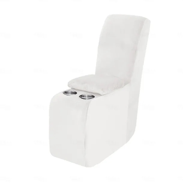 Additional Console Recliner Covers for The L Shape Sectional Burgundy Recliner Sofa Covers Velvet Stretch Additional Console Cover for Reclining L Shape Sofa Cover Thick Soft Washable