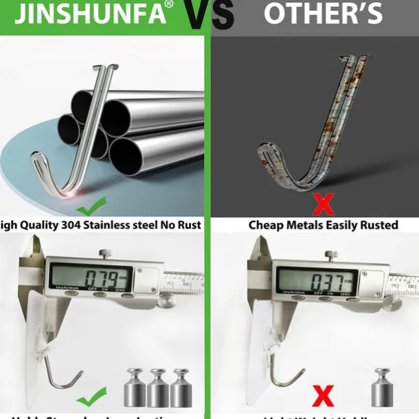 Adhesive Hooks for Hanging Heavy Duty Wall Hooks Self Adhesive Towel Coat Hooks Waterproof Transparent Hooks for Bathroom Shower Kitchen Keys Door Outdoor Home Improvement Utility Hook