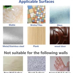 Adhesive Hooks for Hanging Heavy Duty Wall Hooks Self Adhesive Towel Coat Hooks Waterproof Transparent Hooks for Bathroom Shower Kitchen Keys Door Outdoor Home Improvement Utility Hook