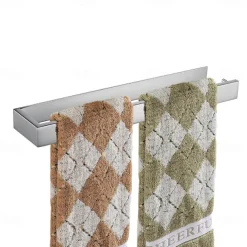 Adhesive Towel Holder, Towel Rail Stainless Steel Wall mounted, Bathroom Towel Rack 35cm, Towel Bar for Bath