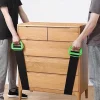 Adjustable Lifting Moving Strap Furniture Moving Straps for Furniture, Boxes, Mattress, Construction Materials and Heavy, Supports Up to 220 Lbs