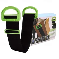 Adjustable Lifting Moving Strap Furniture Moving Straps for Furniture, Boxes, Mattress, Construction Materials and Heavy, Supports Up to 220 Lbs